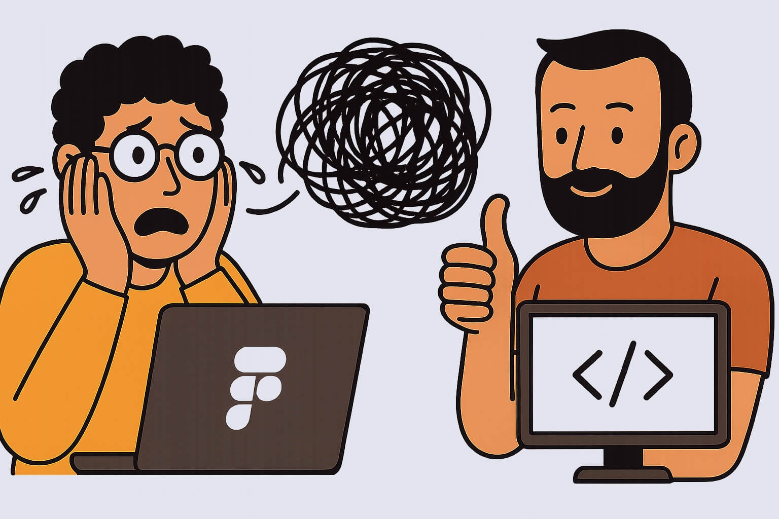 How working with a developer turns into a nightmare